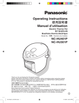 Panasonic NC-HU401P User manual