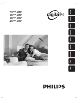 Philips 32PF5521D User manual
