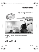 Panasonic NV GS 330 User manual