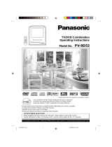 Panasonic PV 9D53 User manual