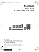 Panasonic SC-XH50 User manual