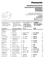 Panasonic SR-NA18 User manual
