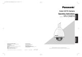 Panasonic WV-CW974 User manual