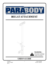 ParaBody 803 User manual