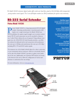 Patton electronic 1052AS User manual