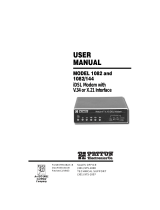 Patton electronic 1082 User manual