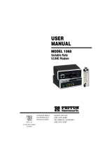 Patton electronic 1068 User manual
