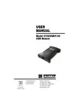 Patton electronics 2192/USB/V.92 User manual