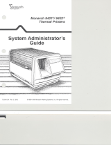 Paxar 9402 User manual