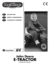 Peg-Perego John Deere E-TRACTOR User manual
