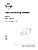 Pelco CC3700H-2X User manual