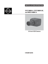 Pelco CCC1380H-6X User manual