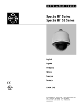 Pelco Security Camera SPECTRA III SE User manual