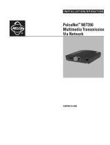 Pelco Net350 User manual