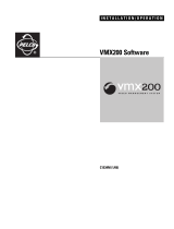 Pelco VMX200 Software User manual