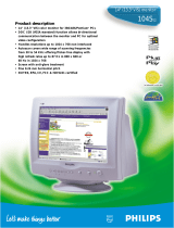 Philips 104S12 User manual