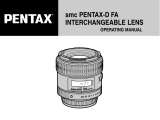Pentax -D User manual