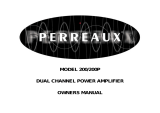 Perreaux 200P User manual