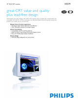 Philips 105S79 User manual