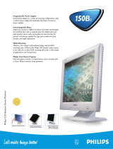 Philips 150B2 User manual