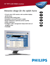 Philips 150C4FS/00 User manual