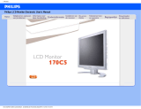 Philips 170C5 User manual