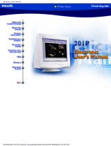 Philips 201P User manual