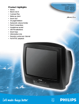 Philips 21PT4305 User manual