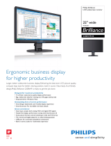 Philips 220BW9CB/69 User manual