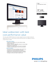 Philips 220EW9FB/93 User manual