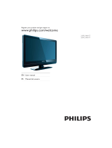 Philips 26PFL3404/77 User manual