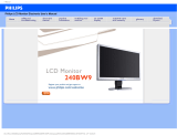 Philips 240BW9 User manual
