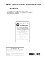 Philips 37HFL5560D/27 User manual