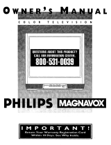 Philips 27TS54C User manual