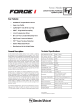 Electro-Voice Force i Monitor User manual