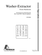 Alliance Laundry Systems UW50P4 User manual