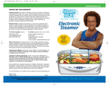 Toastmaster Steam Heat EST7 User manual