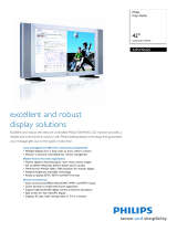 Philips 420WN6QS User manual