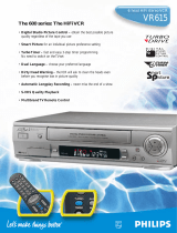 Philips VR615 User manual