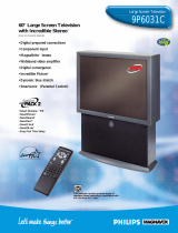 Philips 9P6031C User manual