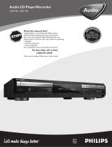 Philips CDR-796 User manual
