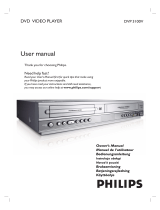 Philips DVP 3100V User manual