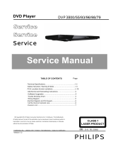 Philips DVP3800 User manual