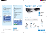 Philips DVR5100/75 Quick start guide