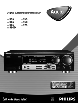 Philips MX-990D User manual