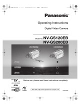 Philips NV-GS120EB User manual