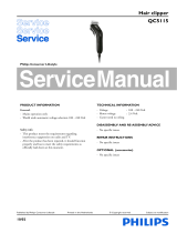 Philips QC5115 User manual