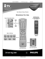 Philips RC2573GR User manual