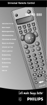 Philips SBC RU 880 User manual