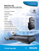Philips VCS231NE User manual